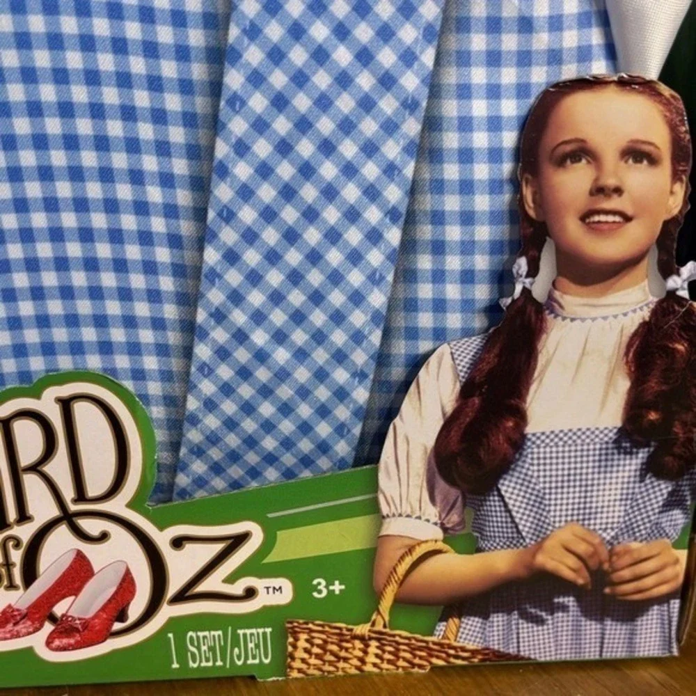 Jakks Pacific Kids Girls SZ 4-6 Dorothy Costume Halloween Wizard of Oz Play NEW